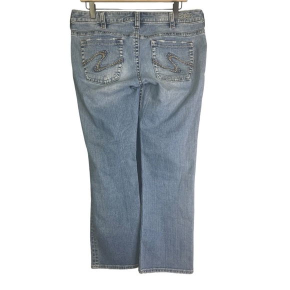 Silver Jeans Women’s Santorini Denim Cropped Jeans - Picture 3 of 3